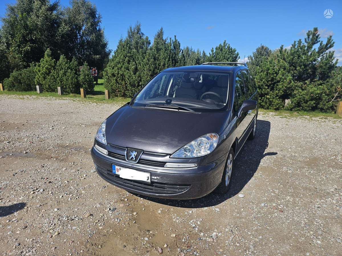 Peugeot 807 2006 — салон