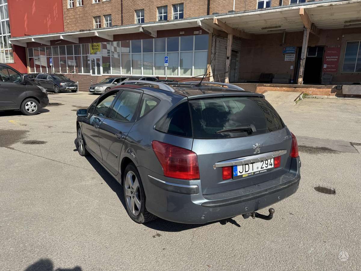 Peugeot 407 2007 — engine 2179 cm³, 170 HP (125kW)