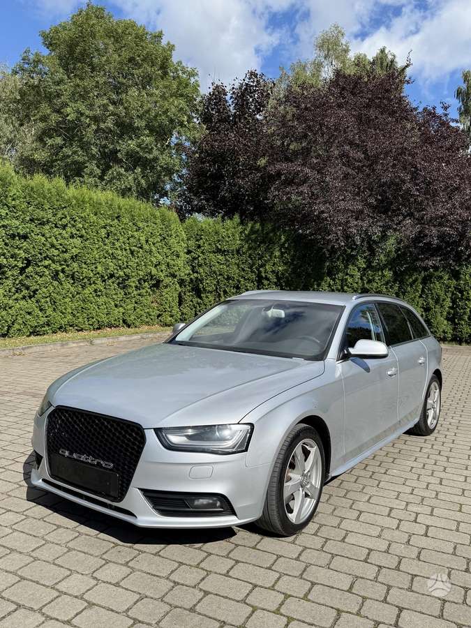 Audi A4 2013 — engine 1968 cm³, 177 HP (130kW)