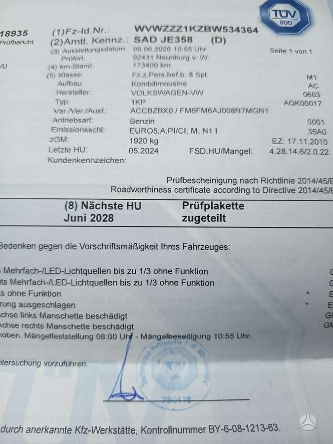 Volkswagen Golf 2010 — photo 17