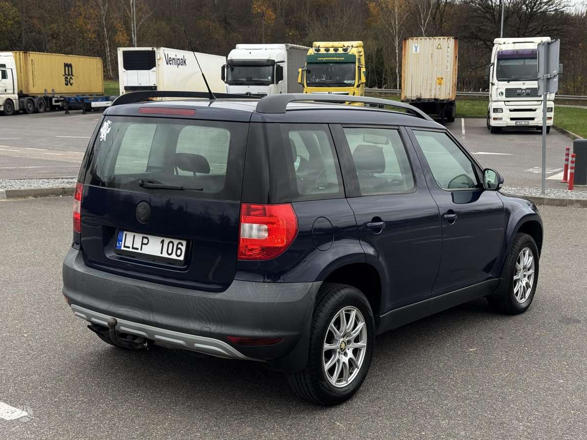 Skoda Yeti 2010 — engine 1968 cm³, 110 HP (81kW)