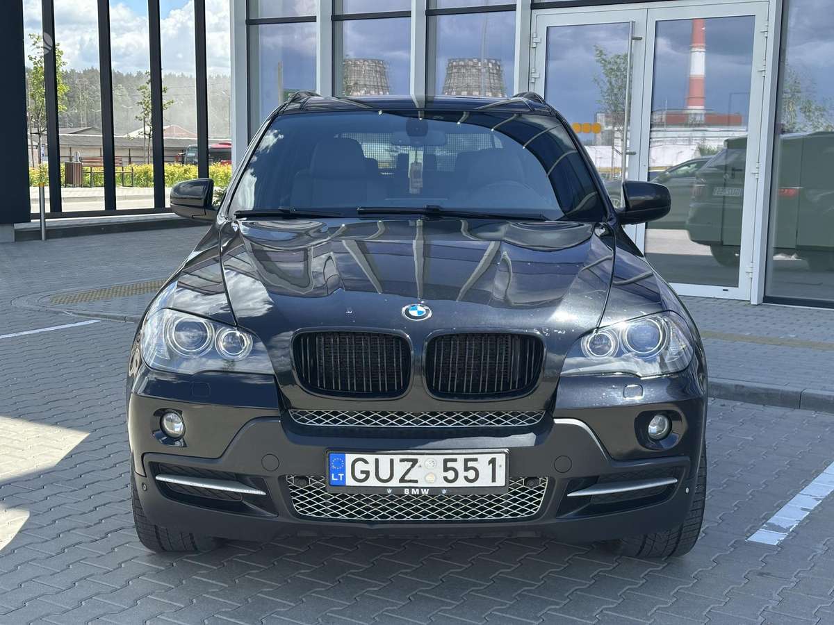 BMW X5 2007 — вигляд ззаду