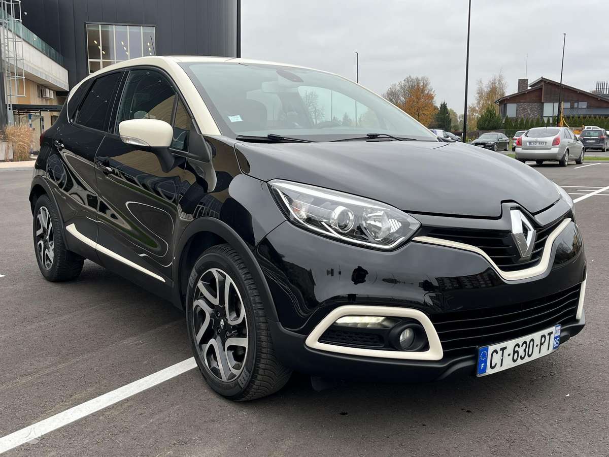 Renault Captur 2013 — салон