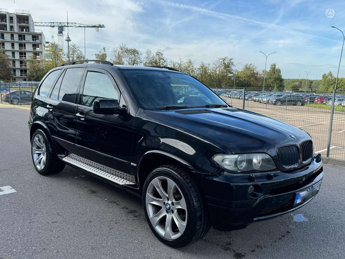 BMW X5 2006 — interior