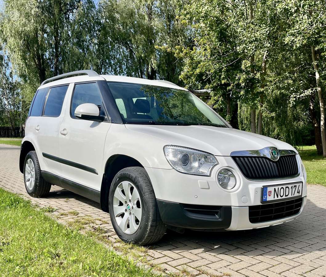 Skoda Yeti 2011 — rear view