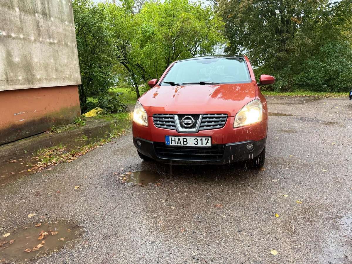 Nissan Qashqai 2007 — вигляд ззаду