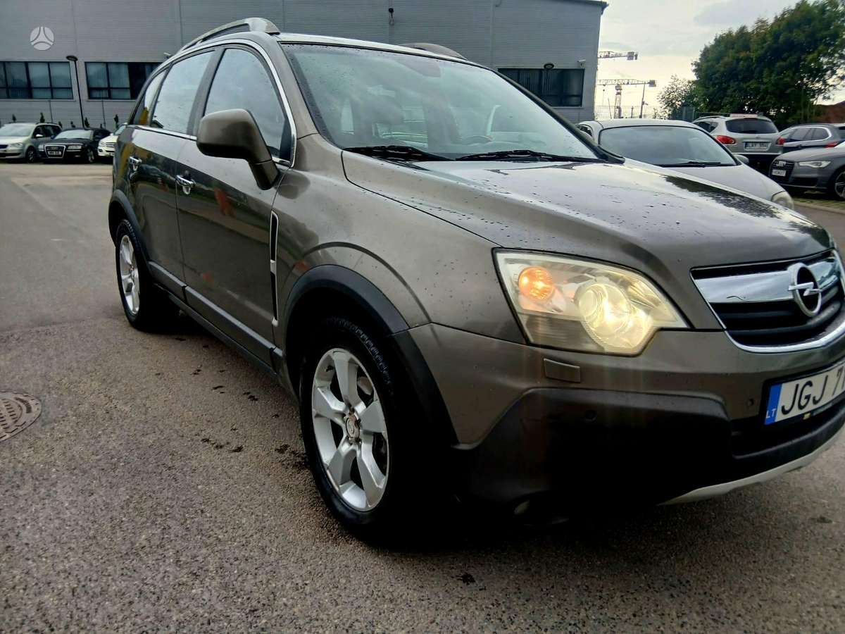 Opel Antara 2008 — салон