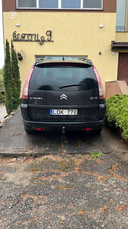 Citroen C4 2009 — rear view
