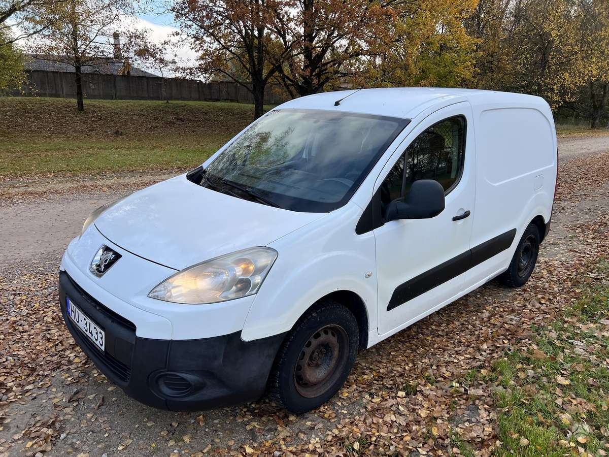 Peugeot Partner 2011 — вигляд ззаду