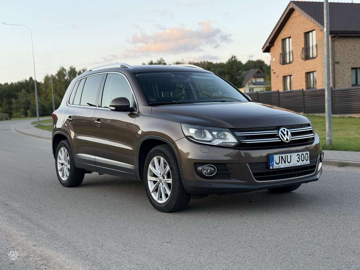 Volkswagen Tiguan 2014 — вигляд ззаду