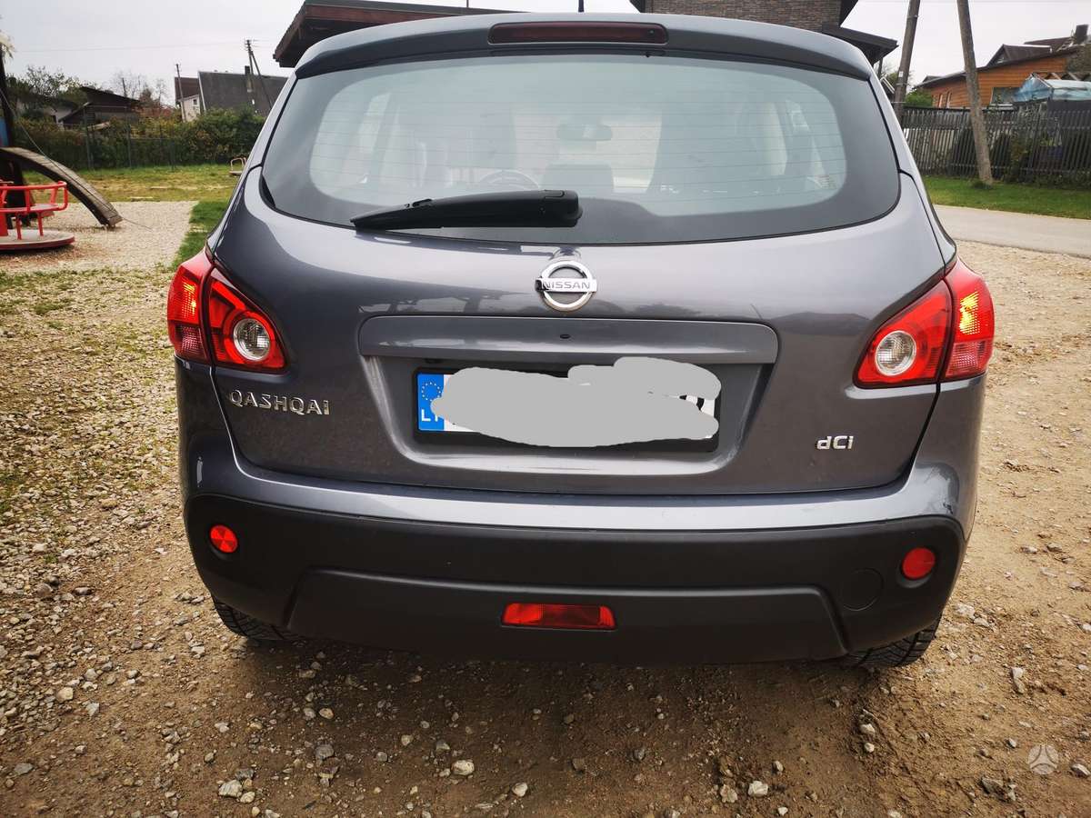 Nissan Qashqai 2007 — салон