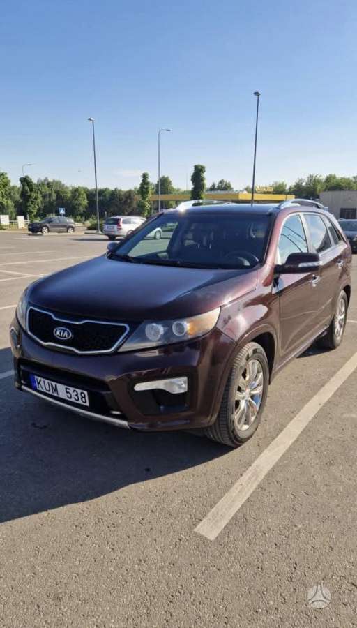 Kia Sorento 2012 — вигляд ззаду