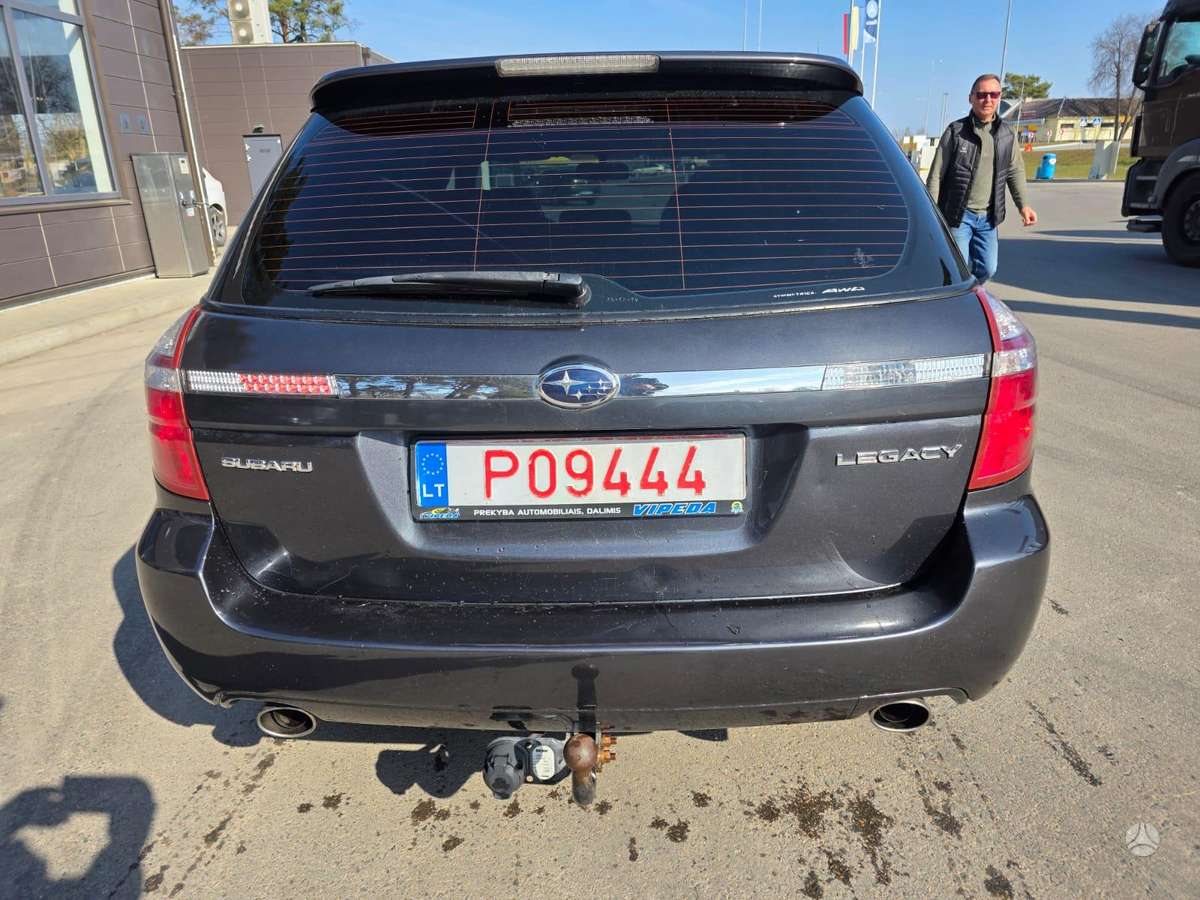 Subaru Legacy 2007 — engine 2000 cm³, 165 HP (121kW)