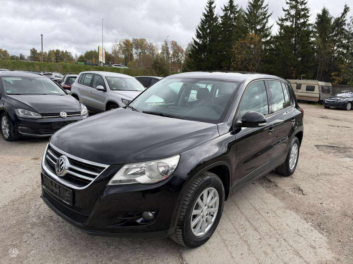 Volkswagen Tiguan 2010 — вигляд ззаду