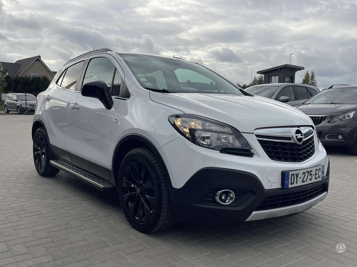 Opel Mokka 2015 — interior