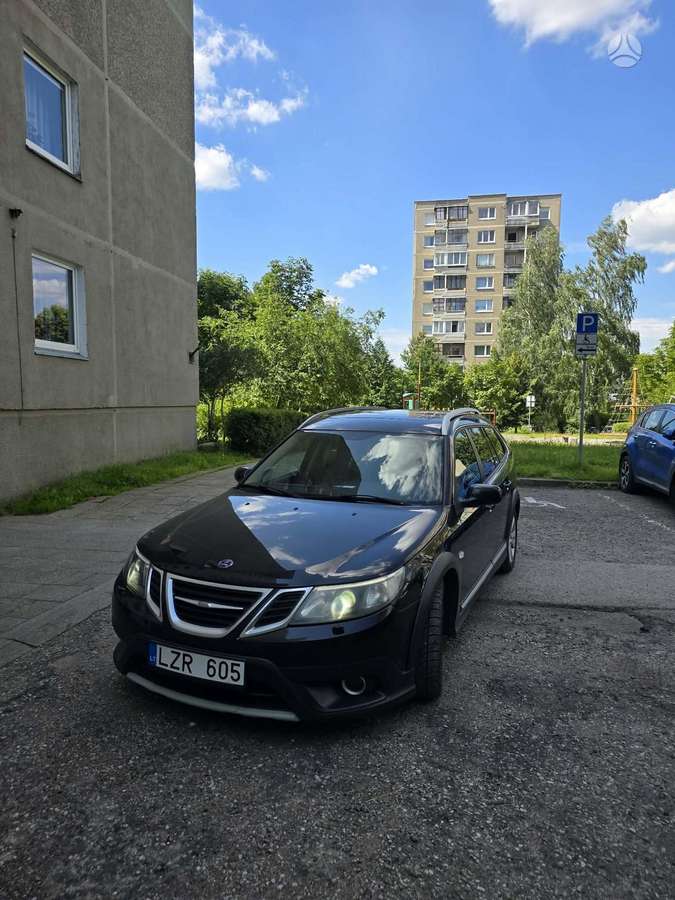 Saab 9-3 2009 — rear view