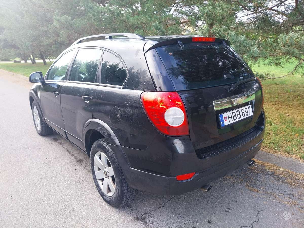 Chevrolet Captiva 2007 — вигляд ззаду