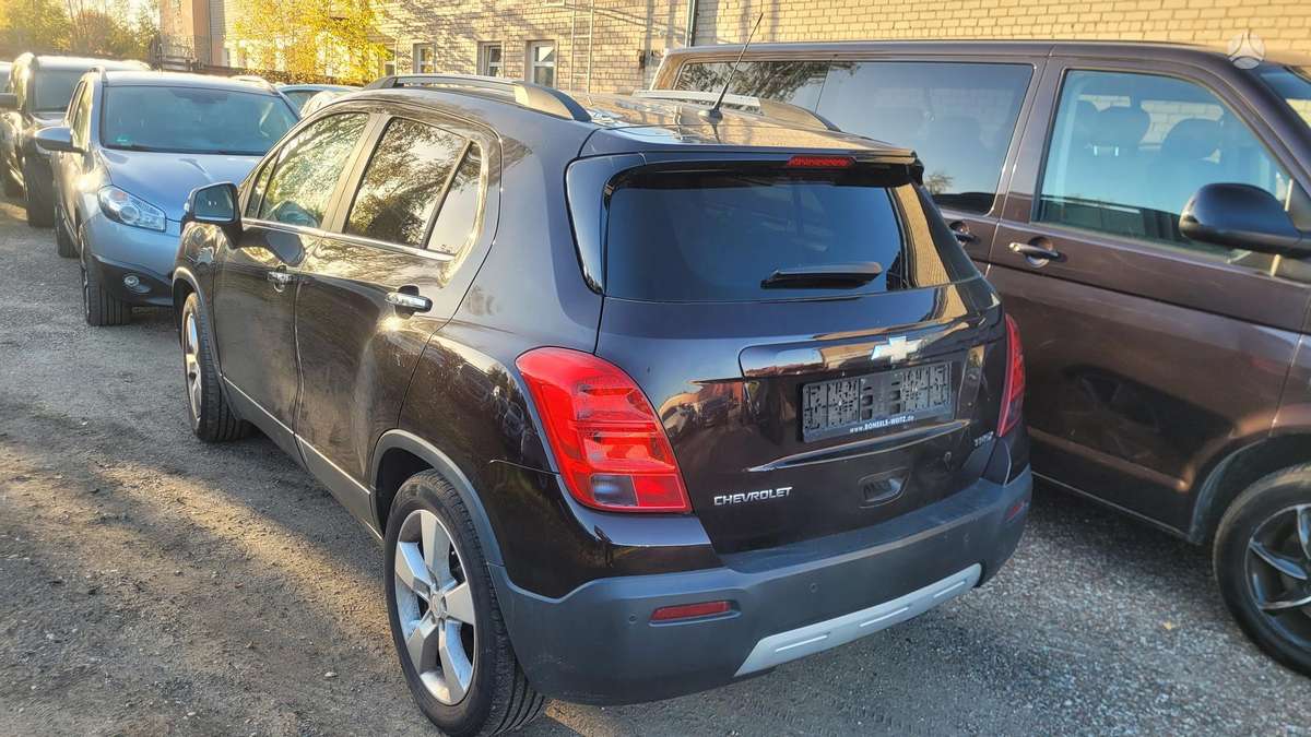 Chevrolet Trax 2013 — engine 1686 cm³, 131 HP (96kW)