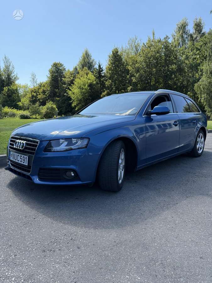 Audi A4 2010 — вигляд ззаду