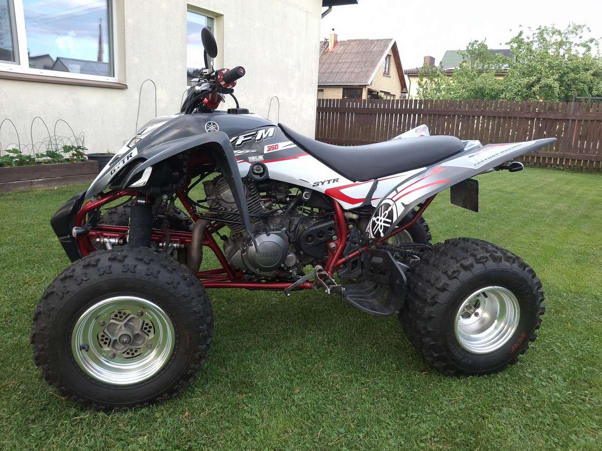Yamaha YFM 2007 — engine 350 cm³