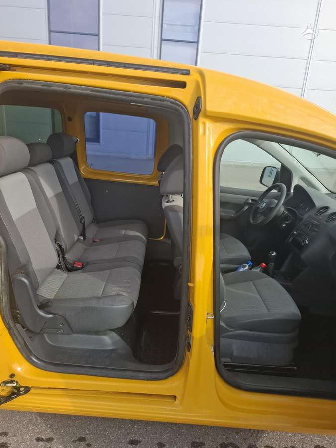 Volkswagen Caddy 2012 — engine 1598 cm³, 75 HP (55kW)