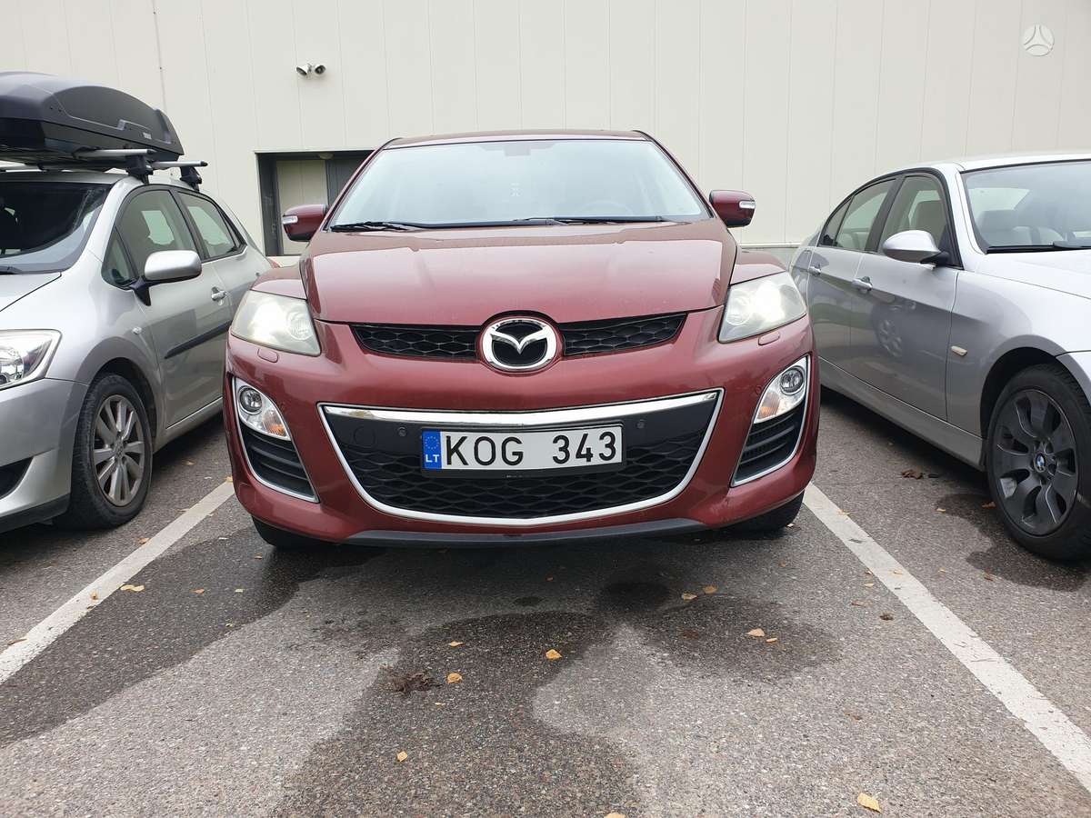 Mazda CX-7 2009 — вигляд ззаду