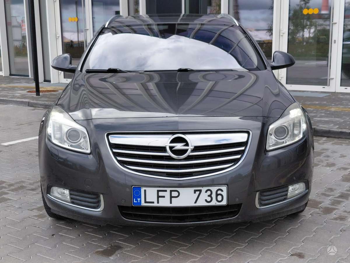 Opel Insignia 2010 — rear view