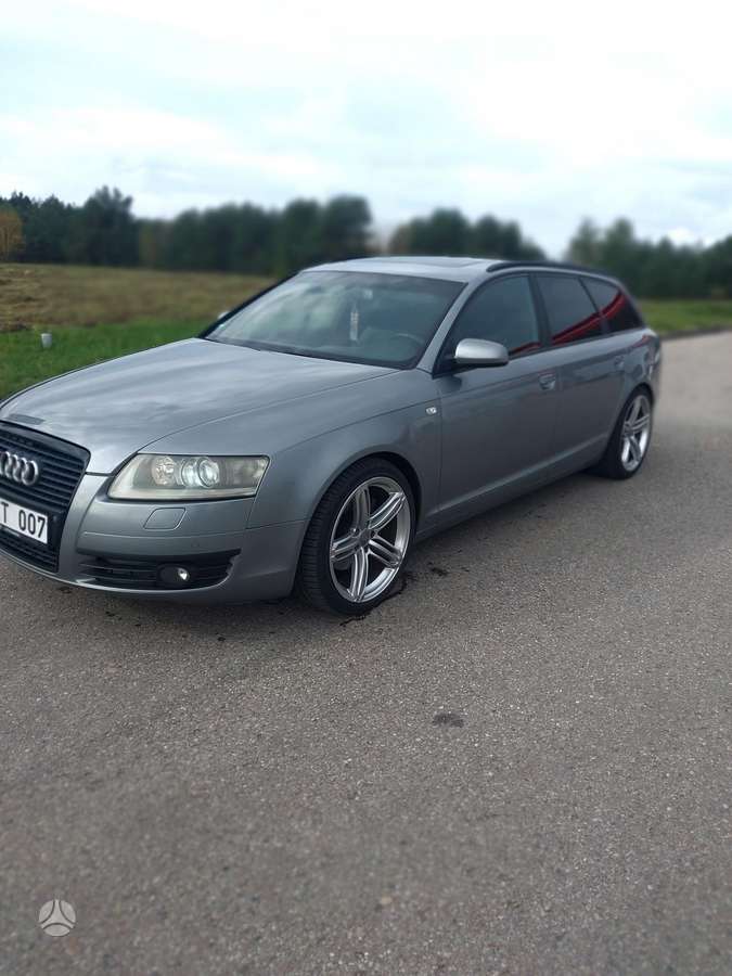 Audi A6 2007 — rear view