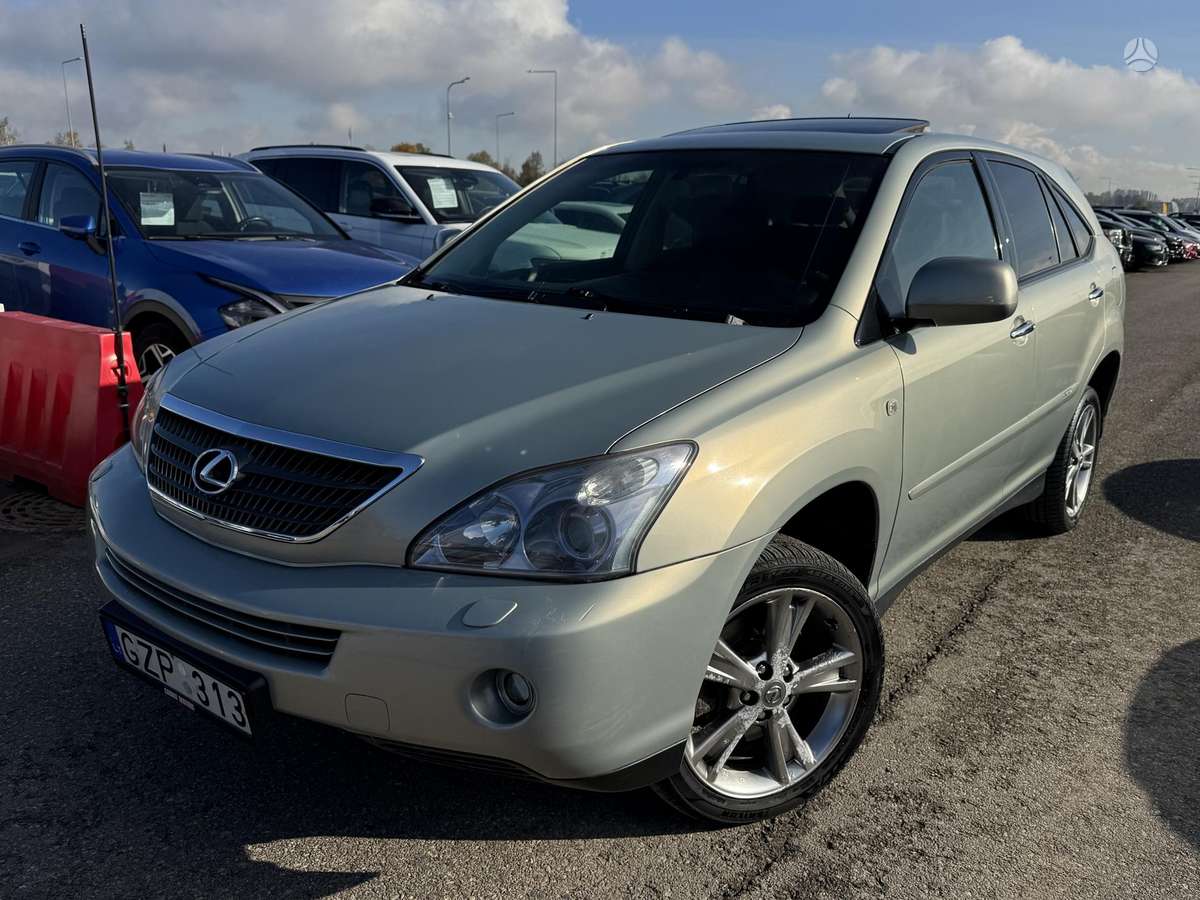 Lexus RX 2007 — interior