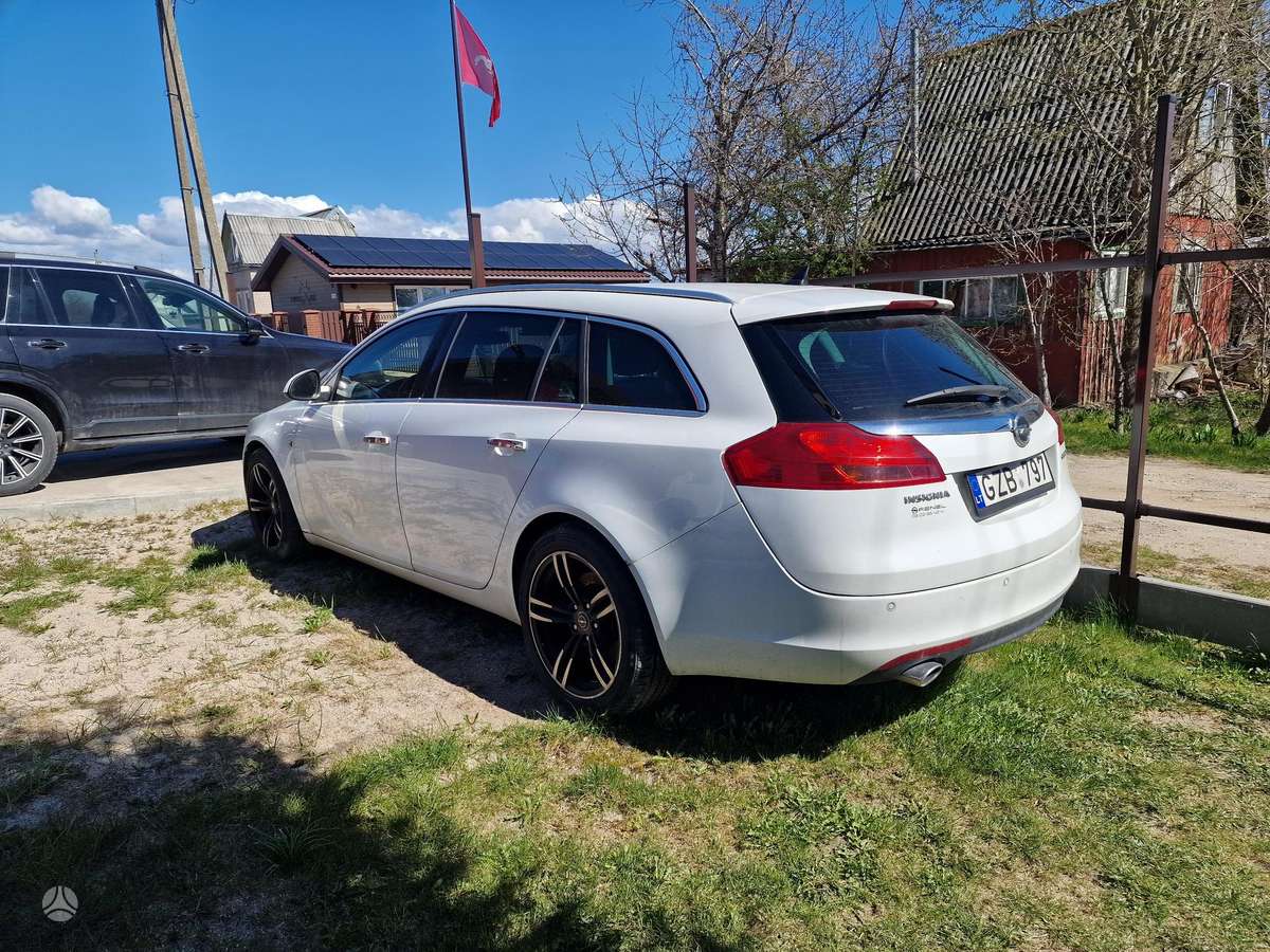 Opel Insignia 2010 — rear view