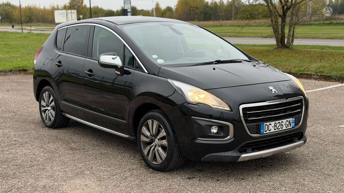 Peugeot 3008 2014 — салон