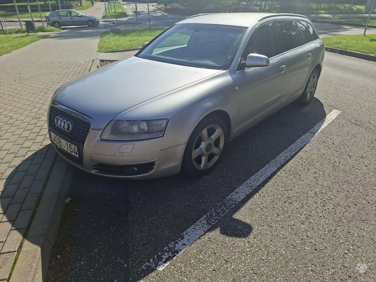 Audi A6 2007 — вигляд ззаду