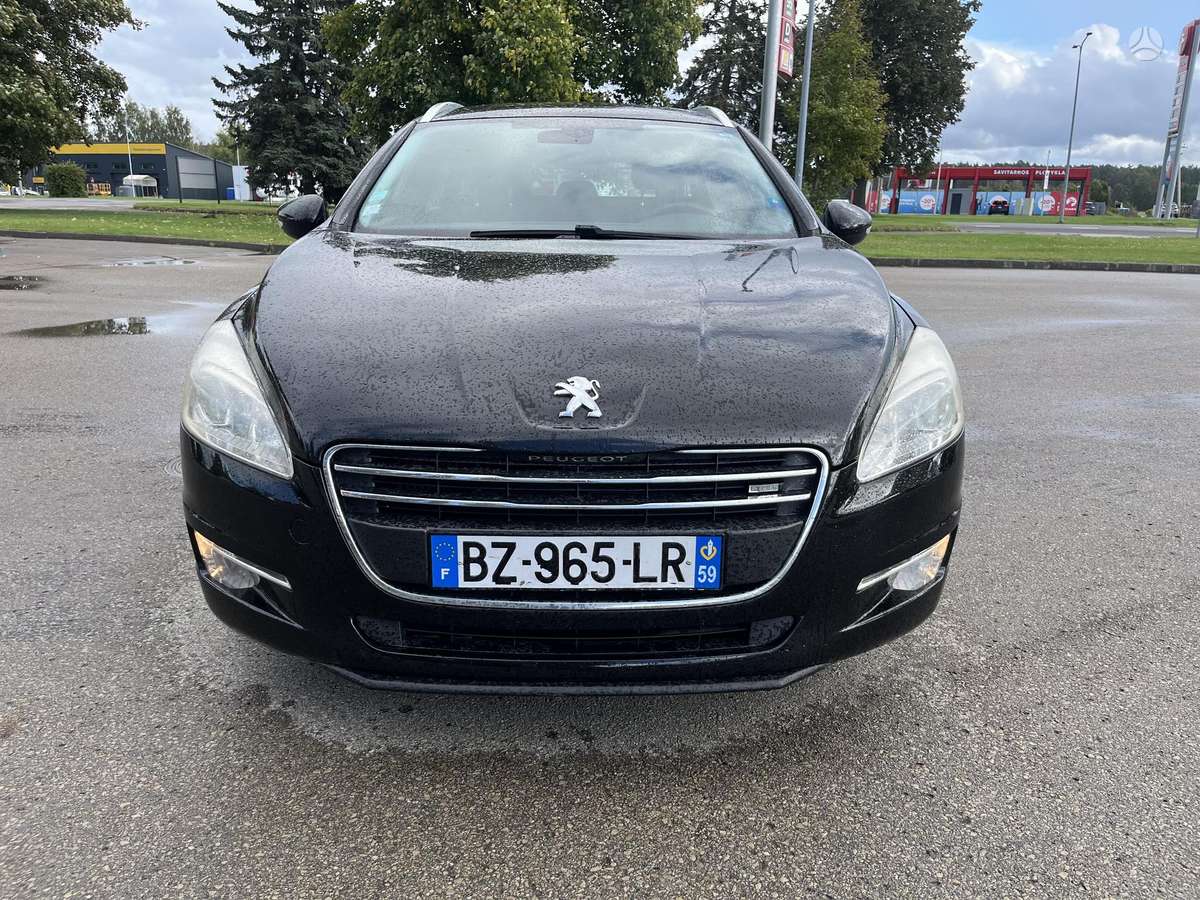 Peugeot 508 2011 — rear view