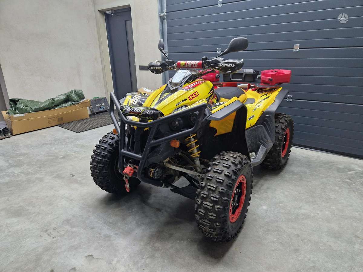 Can-Am Renegade 2009 — interior