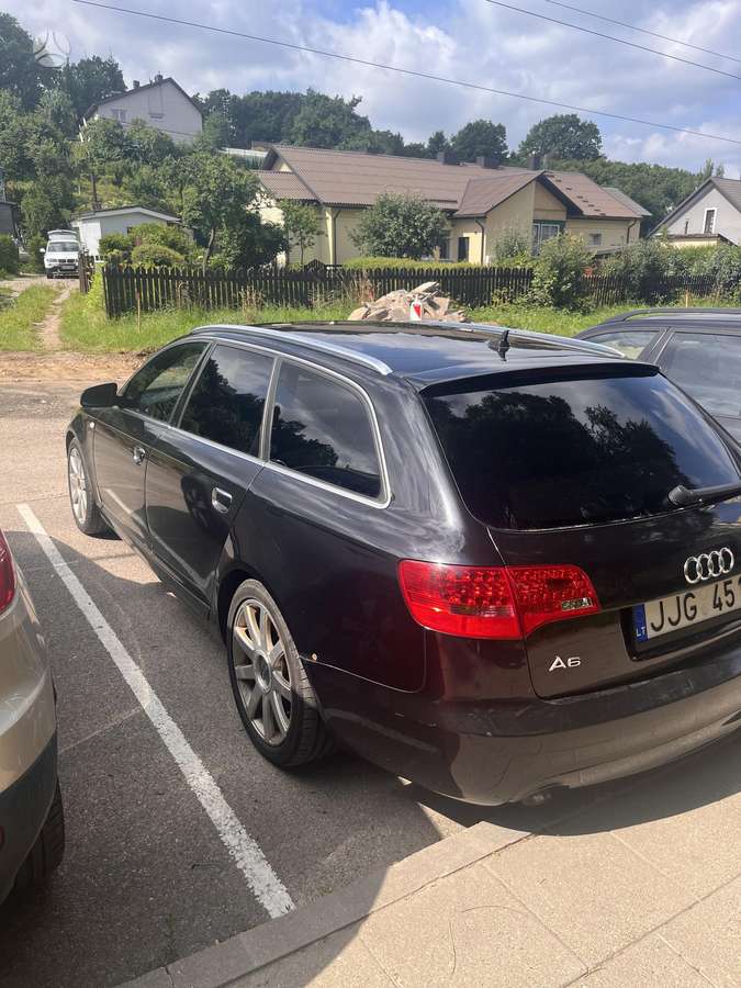 Audi A6 2008 — rear view