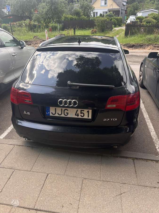 Audi A6 2008 — interior