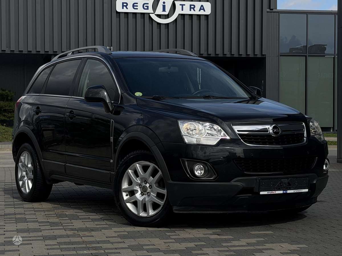 Opel Antara 2011 — interior