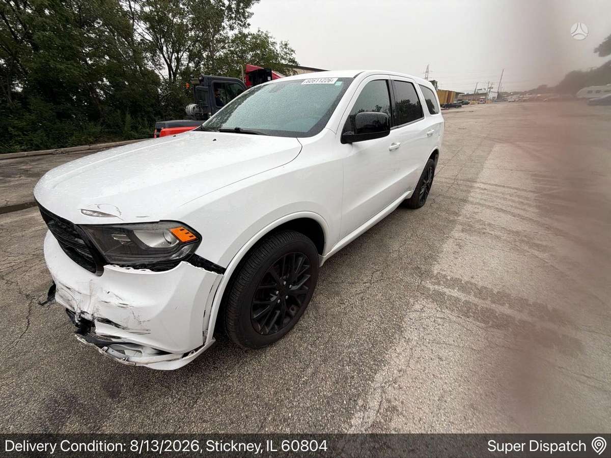 Dodge Durango 2015 — rear view