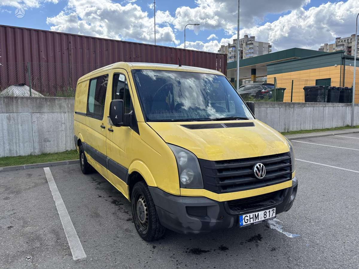 Volkswagen Crafter 2013 — interior
