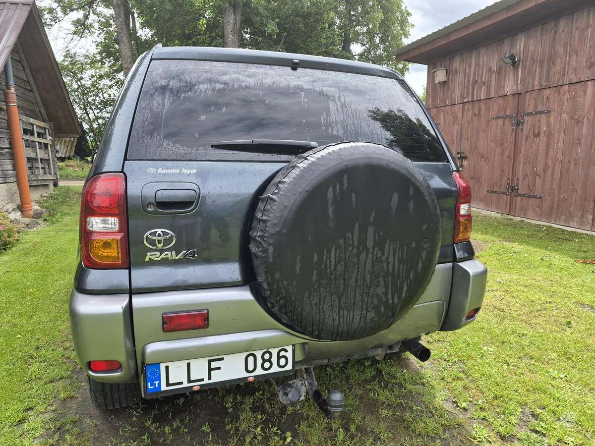 Toyota RAV4 2004 — rear view