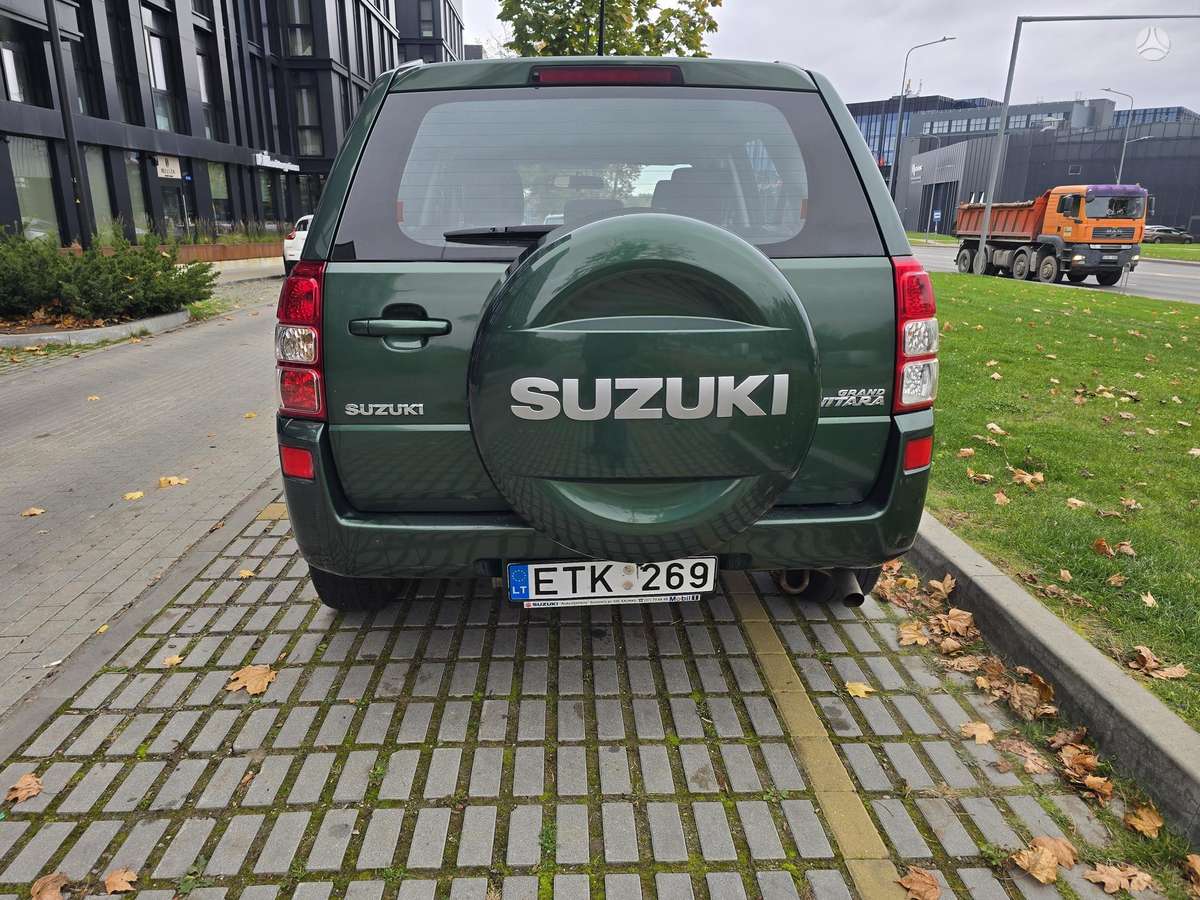 Suzuki Grand 2009 — rear view