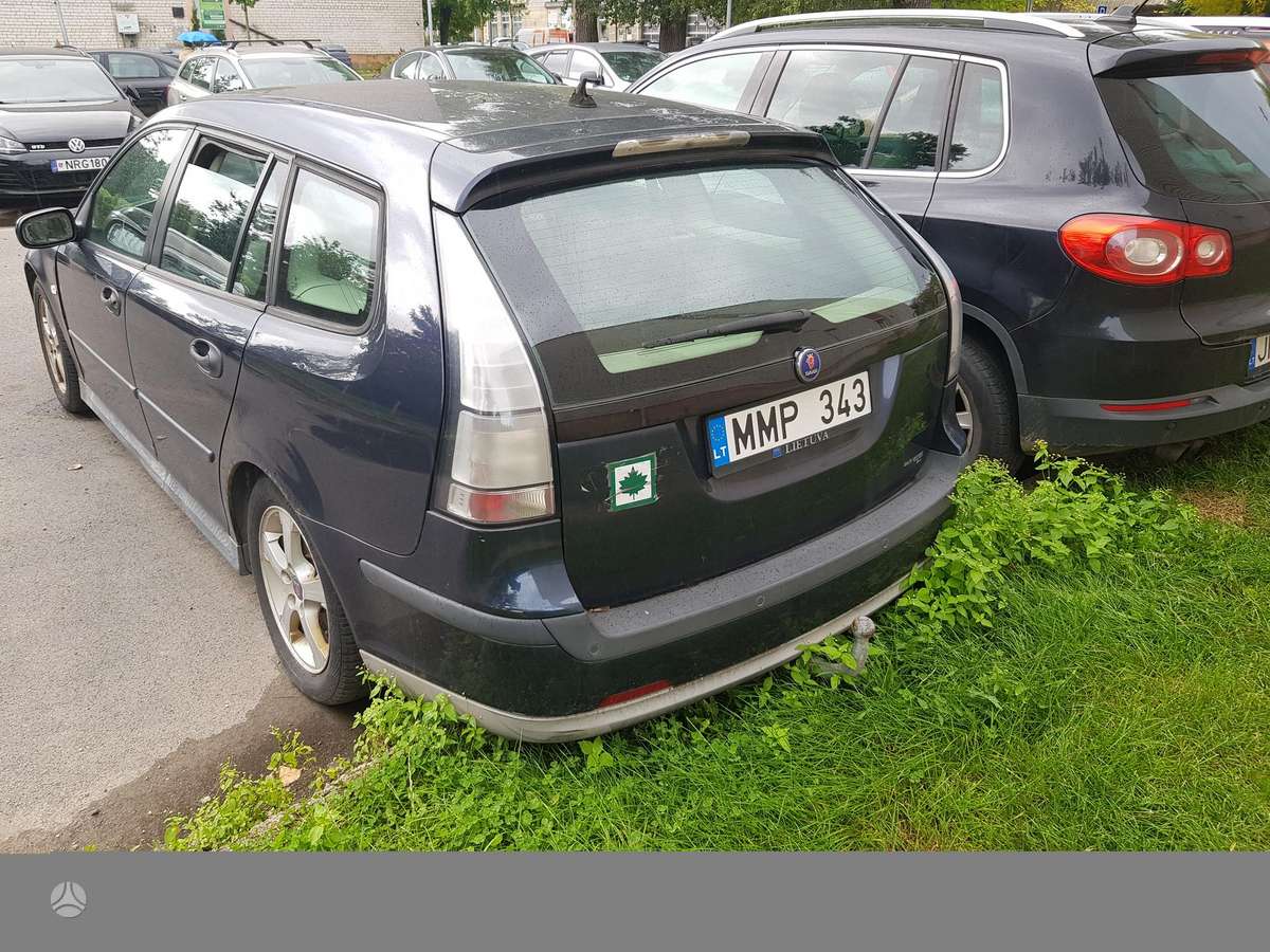 Saab 9-3 2007 — rear view