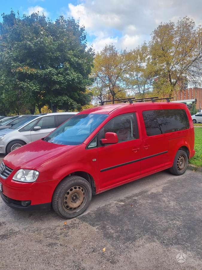 Volkswagen Caddy 2008 — вигляд ззаду