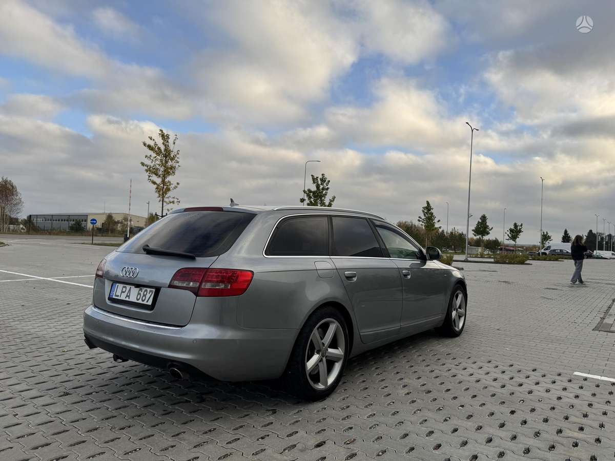 Audi A6 2009 — rear view