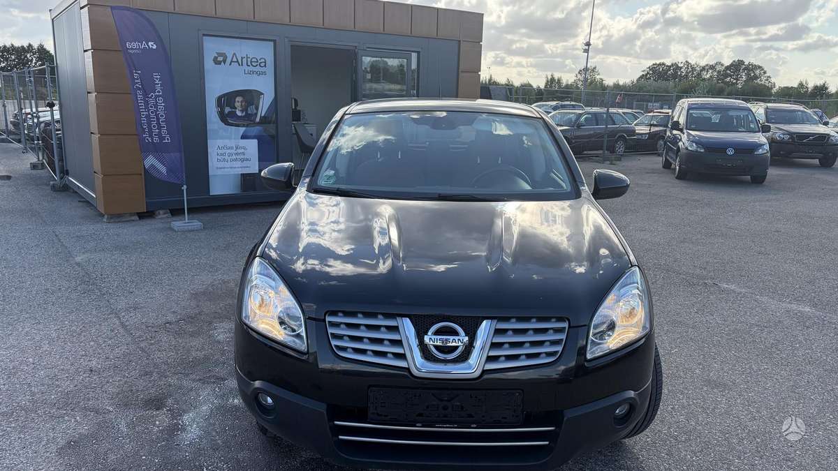 Nissan Qashqai 2009 — вигляд ззаду