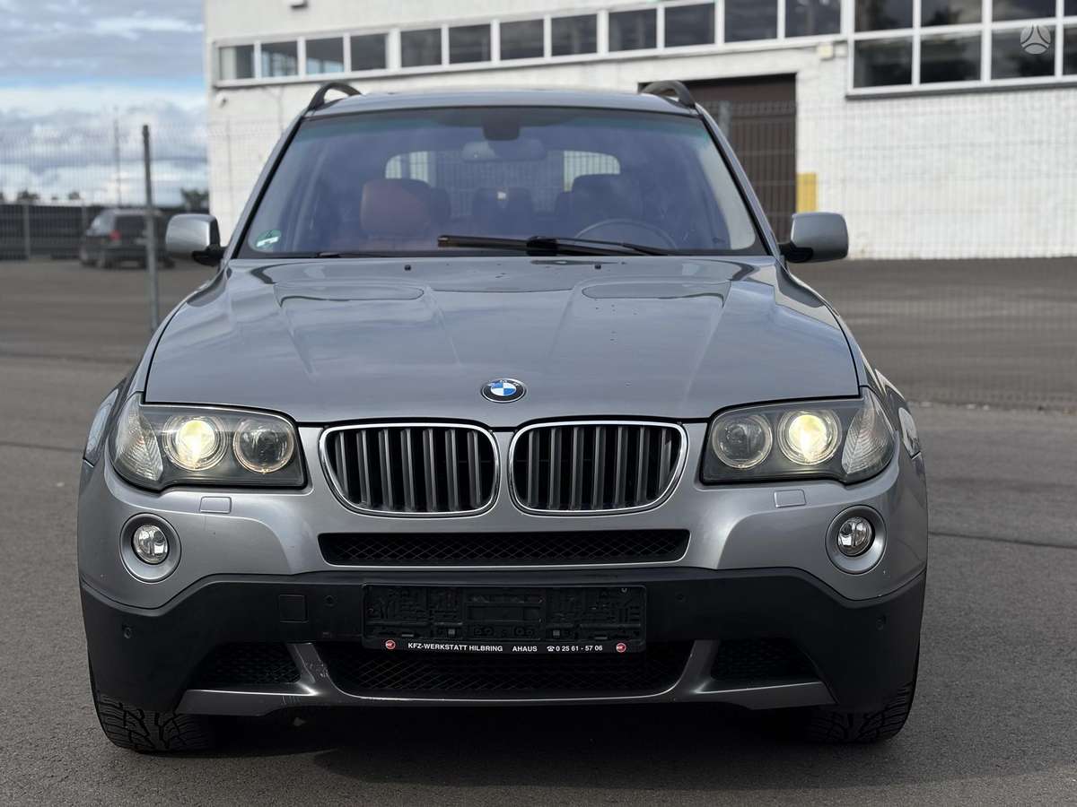 BMW X3 2007 — rear view