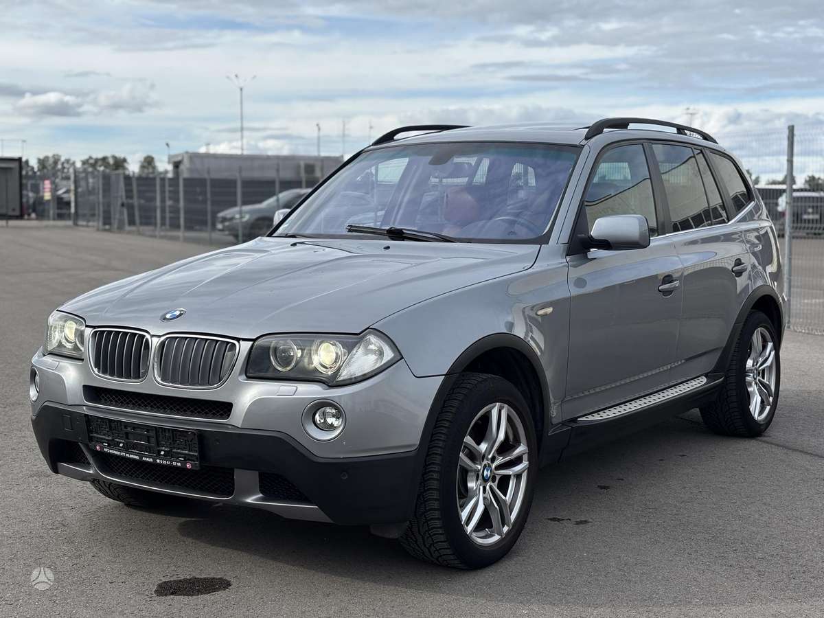 BMW X3 2007 — interior