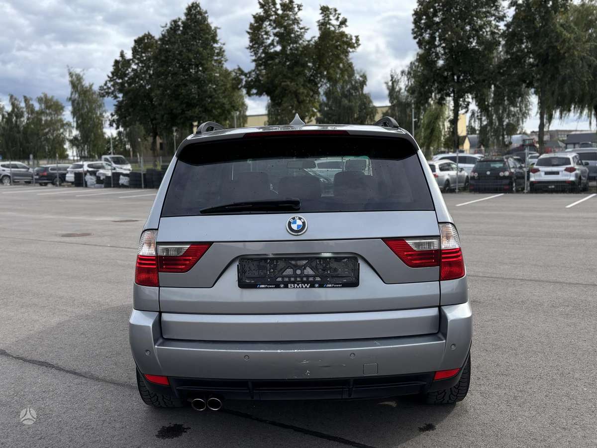 BMW X3 2007 — engine 2993 cm³, 218 HP (160kW)