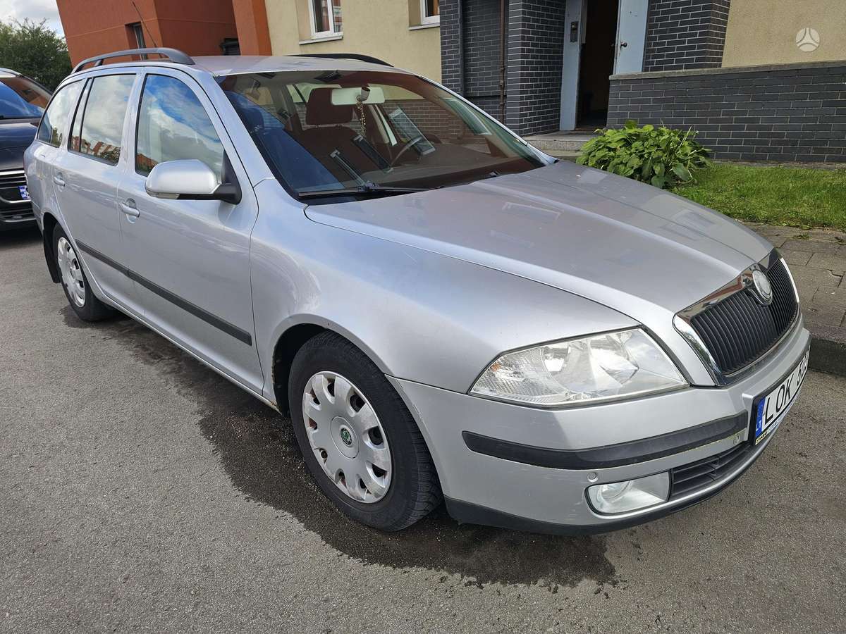 Skoda Octavia 2008 — вигляд ззаду