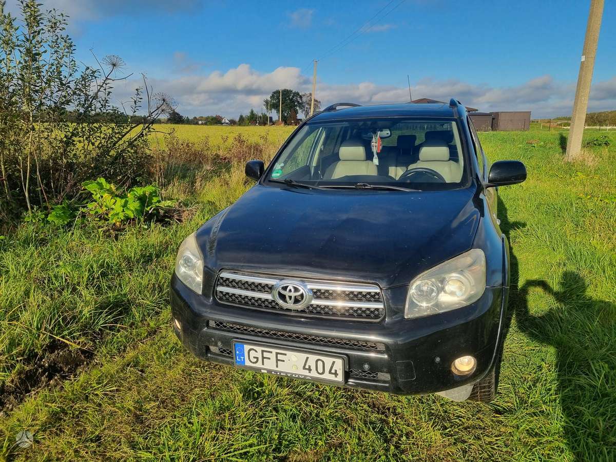 Toyota RAV4 2007 — вигляд ззаду